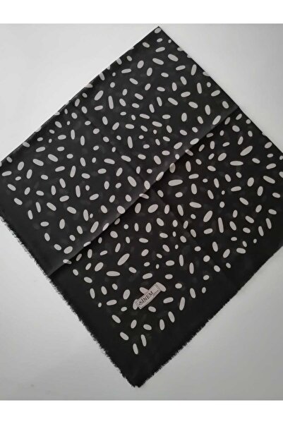 Sinem Flamli Scarf Black-Caramel