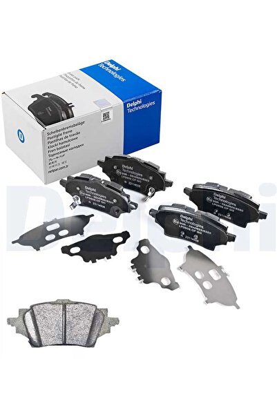 DELPHİ TECHNOLOGİES Toyota Corolla 1.8 Hybrid 2019-2026 Delphi Arka Balata NE...