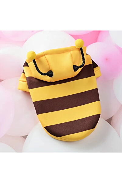 choice2 L Yellow Bee Pet معطف الجراء ملابس الكلاب هالوين هوديس الشتاء القطط ك...