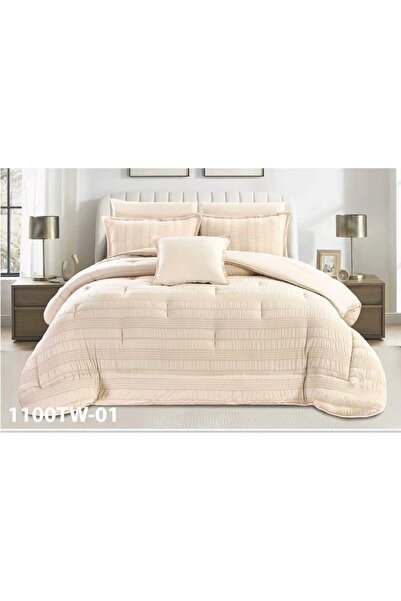 Brides Summer Bedspread Nefirn 7 Pieces Microfiber -250*230- Hotel Shape