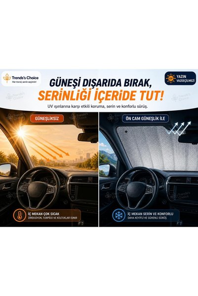 trends's choice Parbriz față mașină Parasolar Parbriz mașină Parasolar Auto Umbrele Vehicul Baldachin Auto Interior