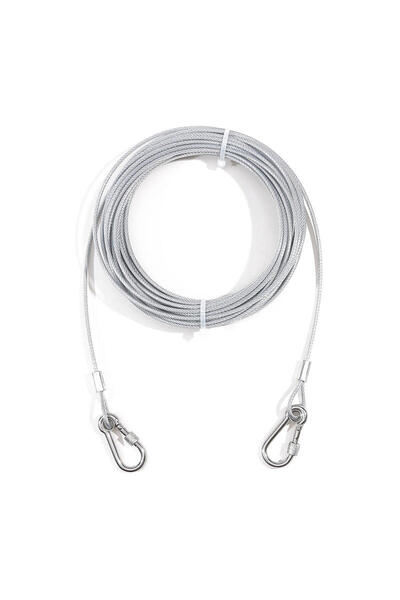 choice2 6 meters Dog Strap Yard Walking Insurance Lightweight Wire Rope Dog W...