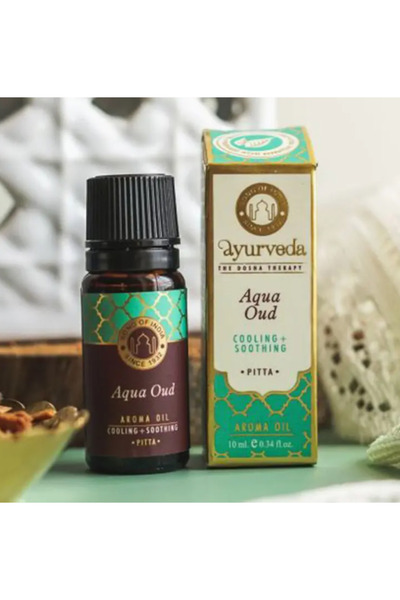 Song of India Ulei parfumat Ayurveda Aroma Aqua Oud Pitta 10 ml |   Amestec d...