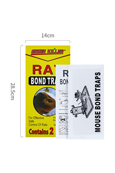 Choice L 2pcs Indoor Strong Adhesive Fly Trap Mouse Sticker Cockroach Ant Tra...