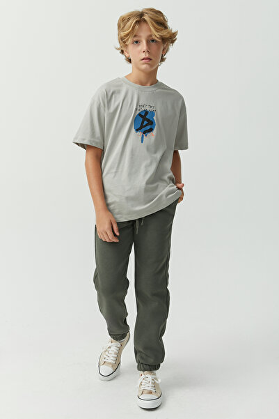PAULMARK Boy's Tie-Dye Detailed Sweat Bottom
