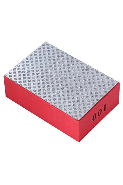 Choice3 Red 1Pc Diamond Hand Polishing Pads Tile Glass Abrasive Grinding Bloc...
