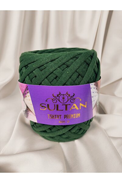 Sultan Пенирана памучна прежда, тревисто зелена, за ръчно плетене, 250 гр. - ...