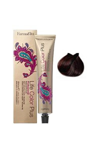 Farmavita Vopsea Permanenta - Life Color Plus Professional, nuanta 4.52 Choco...