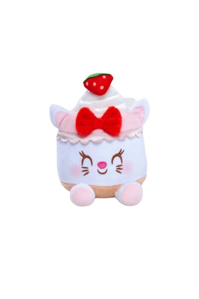 Disney Munchlings Peluş 10 Cm Strawberry Cheesecake Marie