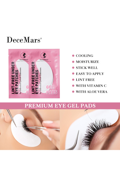 Choice DeceMars Eye Patches for Eyelash Extension Use (50 Pairs/Pack)