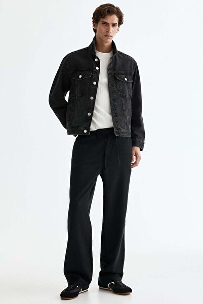H&M Relaxed Fit Linen-blend trousers