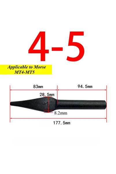 Choice3 D Morse Drill Set MT1 MT2 MT3 MT4 MT5 Wedge Removal Cone Handle Set V...