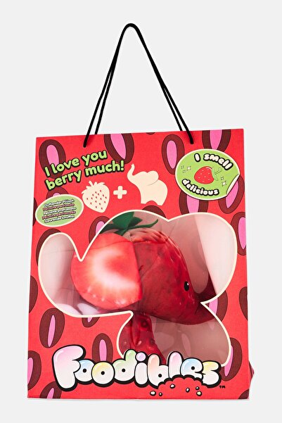 Golden Bear Foodibles Strawberry Scented Elephant Soft Toy