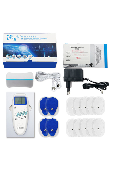 Choice جهاز تحفيز العضلات الكهربائي FZ-1-B TENS للعلاج الطبيعي بتردد EMS للعل...