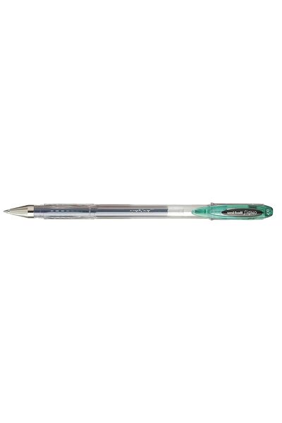 Mitsubishi Uni-ball Signo Gel Pen 0.7mm - Green Color (Pack of 12)