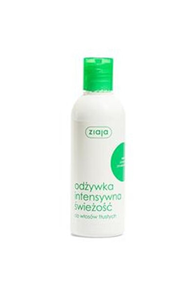 Ziaja Balsam cu Menta pentru Par Gras - Odzywka Intensywna Swiezosc, 200 ml