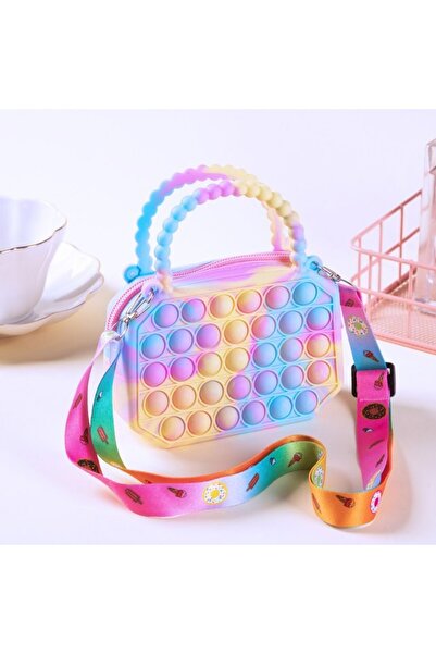 Choice حقيبة CFSNNL Pop Purse السيليكونية الحسية بفقاعات الضغط، حقيبة كروس بو...