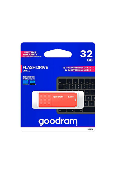 Goodram Stick USB UME3 Portocaliu 32 GB