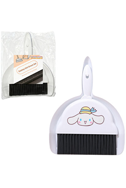 Choice3 WHITE Small Broom and Dustpan Set Small Dust Pan Mini for Tabletop De...