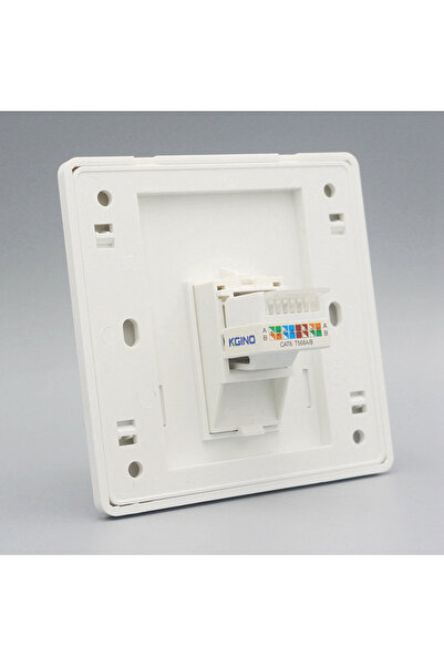Choice WT Gigabit RJ45 Cat6 Outlet Socket Keystone Faceplate 86 Type Network ...