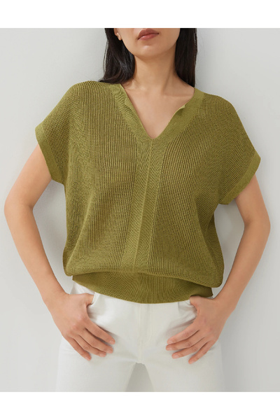 Evendi Blouse, Green