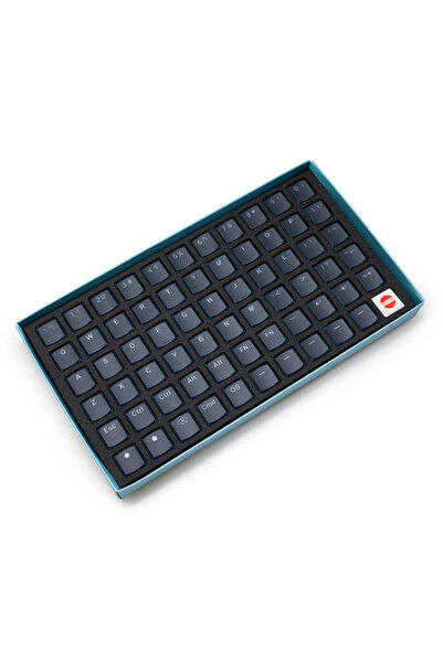 Choice1 أغطية مفاتيح THT DarkB لـ Choc Taihao، أغطية مفاتيح THT باللون الأزرق...