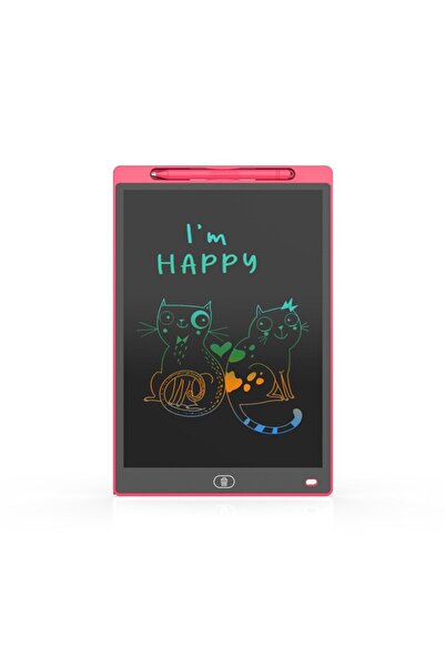 choice2 لوحة كتابة إلكترونية LCD حمراء مقاس 8.5 بوصة، لوحة كتابة للأطفال، هدا...