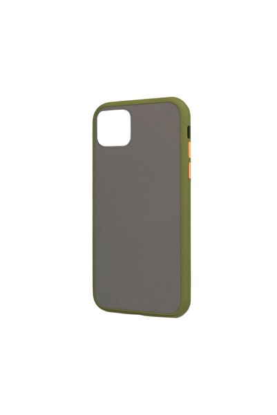 OEM Θήκη Color Button Bumper Apple iPhone 12 mini Χακί