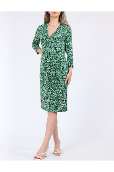 Evendi Short dress, Green
