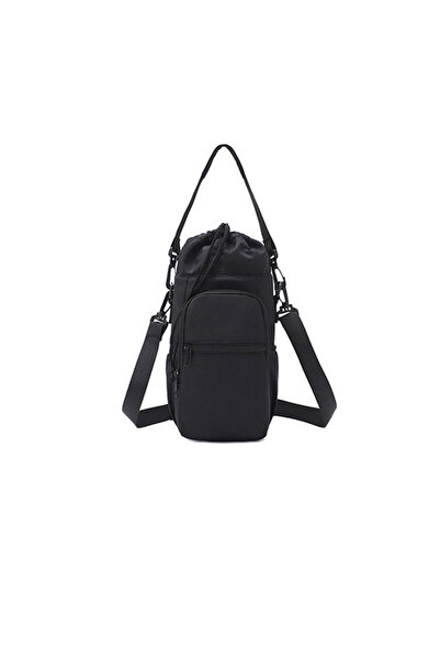 choice2 black Oxford Lightweight and Waterproof Crossbody Water Bottle Bag Ou...