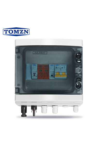 Choice6 20A DC MCB TOMZN Solar Photovoltaic PV Combiner Box Short-circuit Lig...