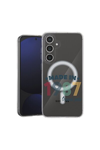 bestcase Husă pentru Samsung Galaxy A56 cu Design Original Parts 1987, Mag An...
