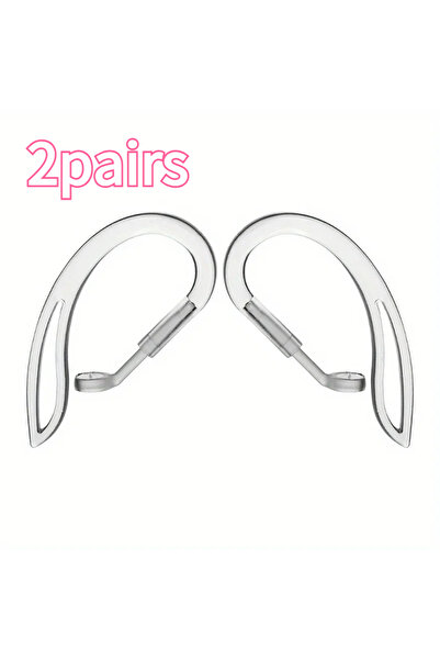 Choice Transparent2pairs 1/2pair Transparent Ear Hook For Soft Silicone Anti ...