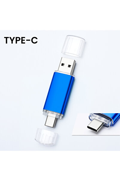 Choice24 64 GB Blue USB C Thumb Drive 64GB, USB2.0 to USB Type-c Flash Drive ...