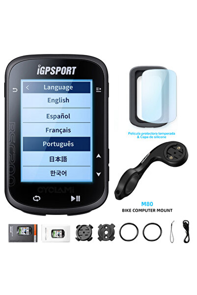 Choice8 جهاز كمبيوتر لاسلكي للدراجات iGPSPORT BSC200 مع نظام تحديد المواقع ال...