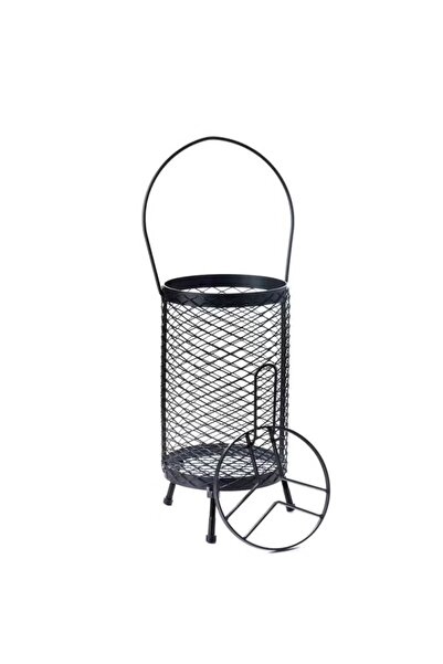 EasyLife Portable Mesh Camping Trash Bin Outdoor Hanging Garbage Basket with ...