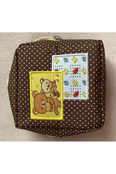 Choice Bandai A 2026 New Rilakkuma Wave Bear Cosmetic Bag Female Portable Sun...