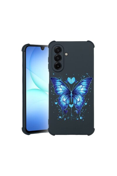 bestcase Husă TPU Pro Shock compatibilă cu Samsung Galaxy A56, cu design Flut...