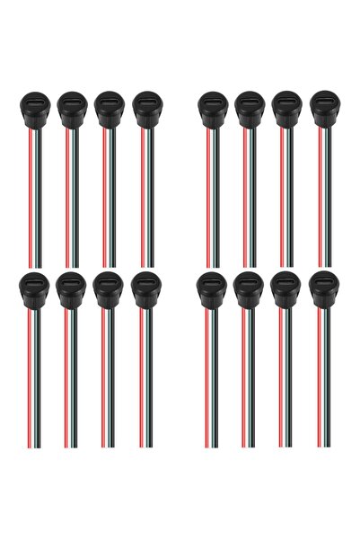 Choice1 16pcs 8/16PCS 4pin Type-C Charging Connector 4 Pin Type-C Socket Jack...