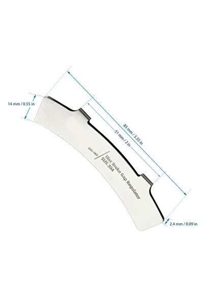 Choice B 1PC Bicycle Disc Brake Pad Adjustment Alignment Tool Plate Brake Rot...