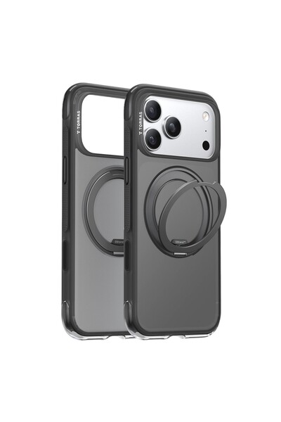 TORRAS Husa pentru iPhone 17 Pro Max, Ostand O3 Air Series, protectie antisoc...