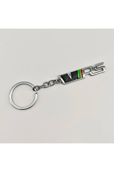 choice2 Black Chrome 1pc Metal Car Keychain Keyring Holder Auto Key Rings Pen...