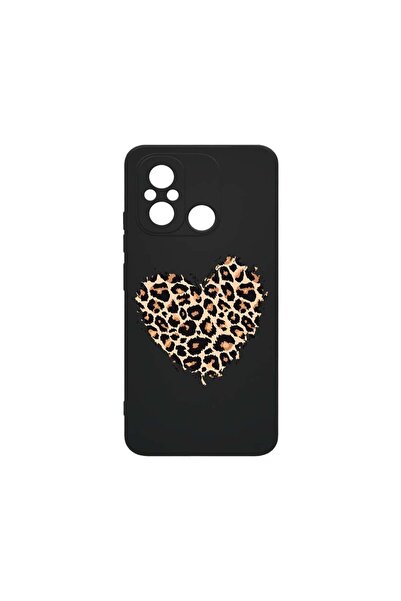 bestcase Тънък силиконов калъф 0.8ММ, съвместим с Xiaomi Redmi 12C, Леопардов...