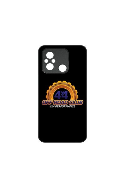 bestcase Λεπτή Γυάλινη Θήκη, Συμβατή με Xiaomi Redmi 12C, 4X4 Offroad Club, Χ...