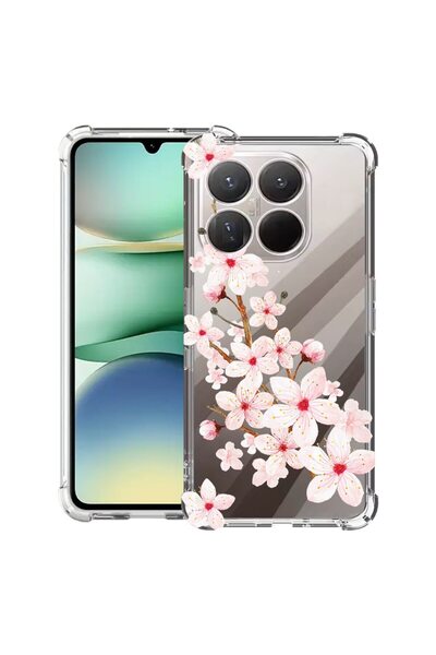 bestcase ¬Æ Husa Anti Shock Compatibil cu Xiaomi 15T, cu Design Spring Flower...