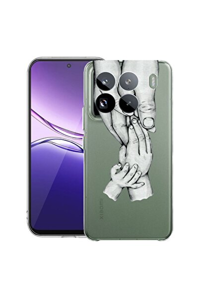 bestcase ¬Æ Husa Clear Slim Silicon Compatibila cu Xiaomi 15 Pro, Family, 209...