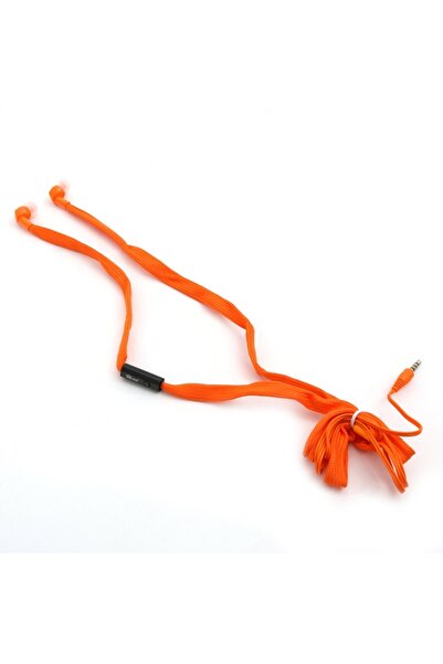 Freestyle SHOELACE EARPHONES + MIC EARBUDS WITH MICROPHONE SHOELACE ORANGE [4...