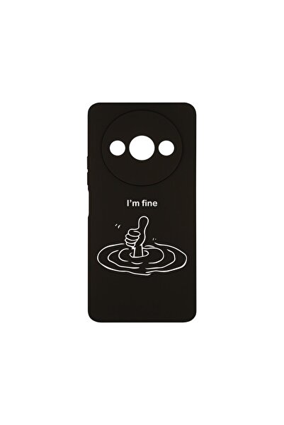 bestcase Λεπτή Θήκη Σιλικόνης για Xiaomi Redmi A3, I'm Fine, 1788878 B 1867