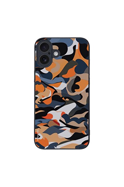 Sonique Θήκη Camouflage Army Series για Apple iPhone 16 Plus Πορτοκαλί