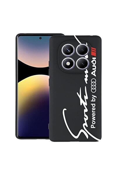 bestcase Калъф за Xiaomi Redmi Note 14 Pro 4G, от Audi, тънък силиконов 0.8 м...